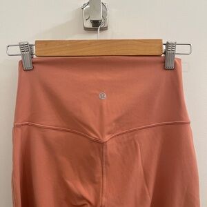 Lululemon Align Crop 21” Coral Leggings